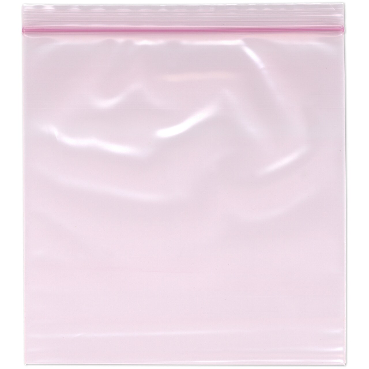 Plymor 8" x 8" (Pack of 100), 4 Mil Heavy Duty Anti-Static Zipper Reclosable Plastic Bags